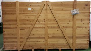 Crate Wooden L333 x W152 x H192cm