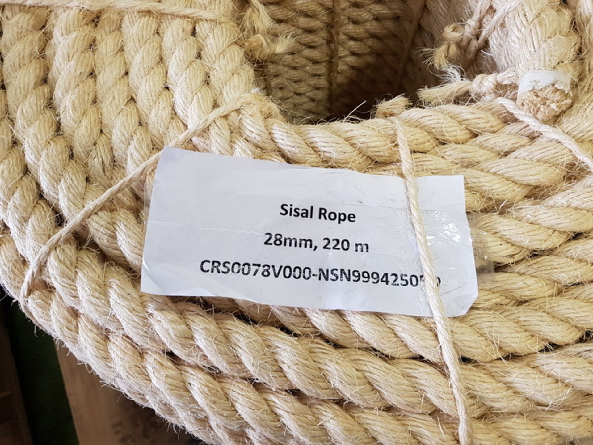 Sisal Rope 28mm - 220M - Image 2 of 3