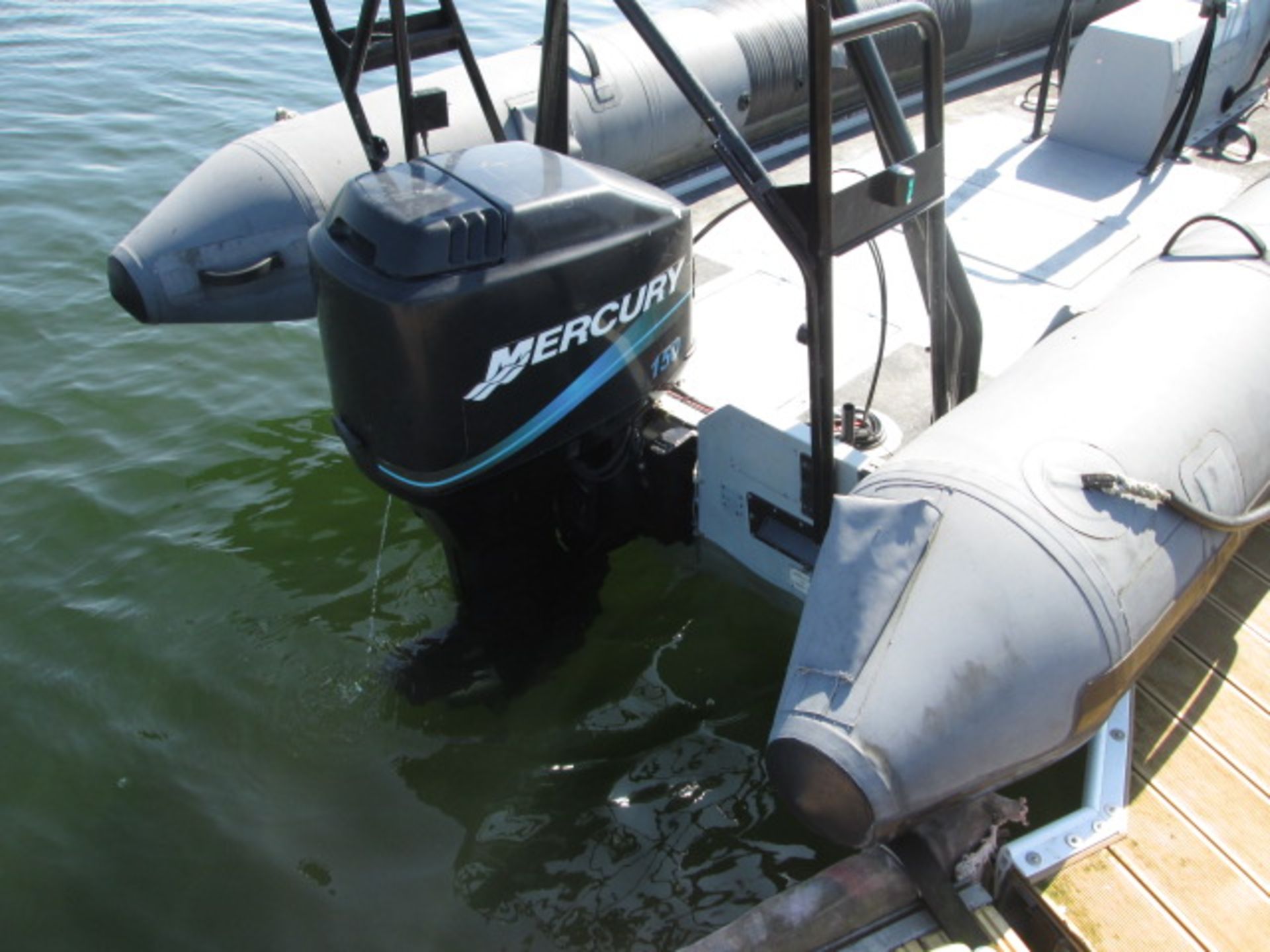 Halmatic 22 Military Spec RIB Boat - Mercury 6 cylinder 2 stroke 150hp outboard - Length 7 - Image 9 of 36
