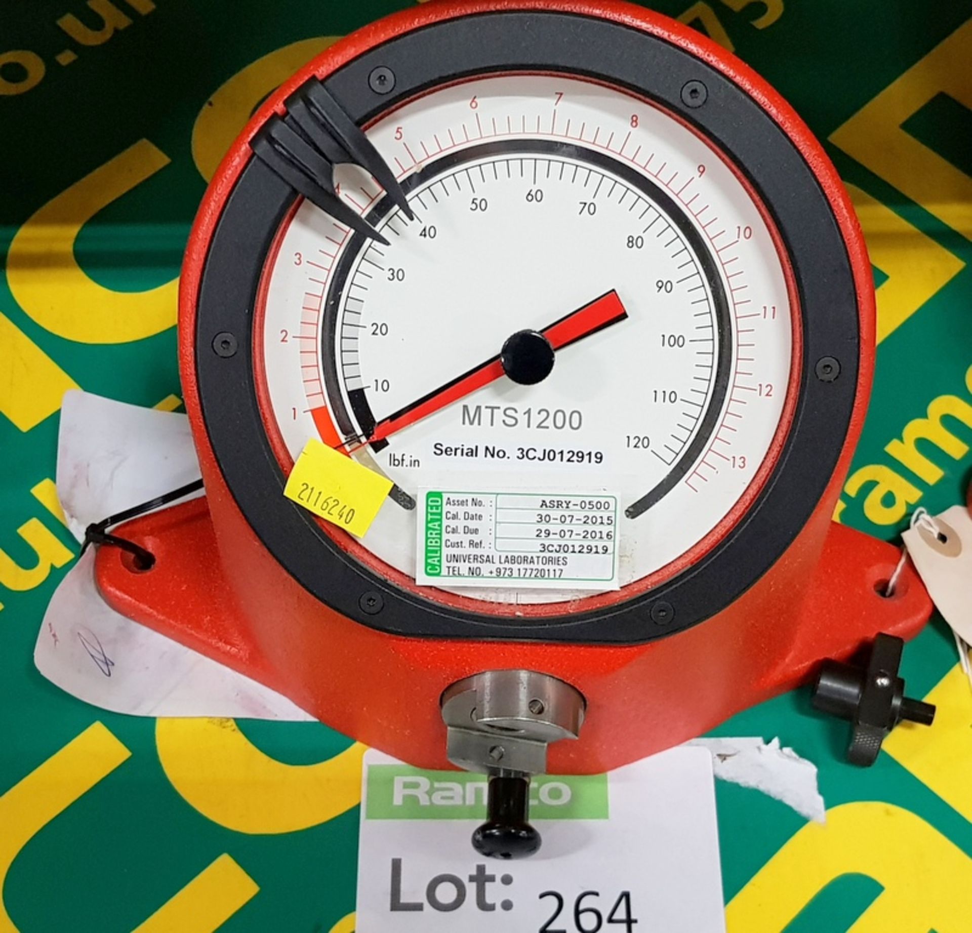 MTS 1200-Torque Checker