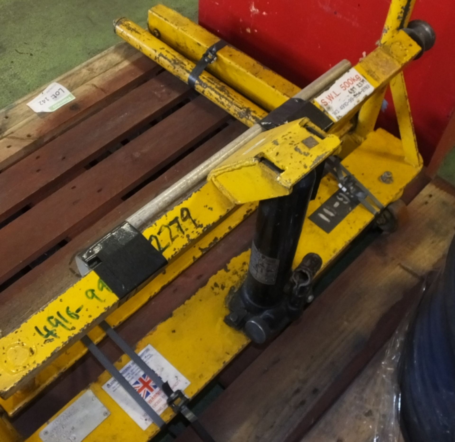 Gilson Wheel Removal Trolley S.W.L. 500kg - Image 2 of 3
