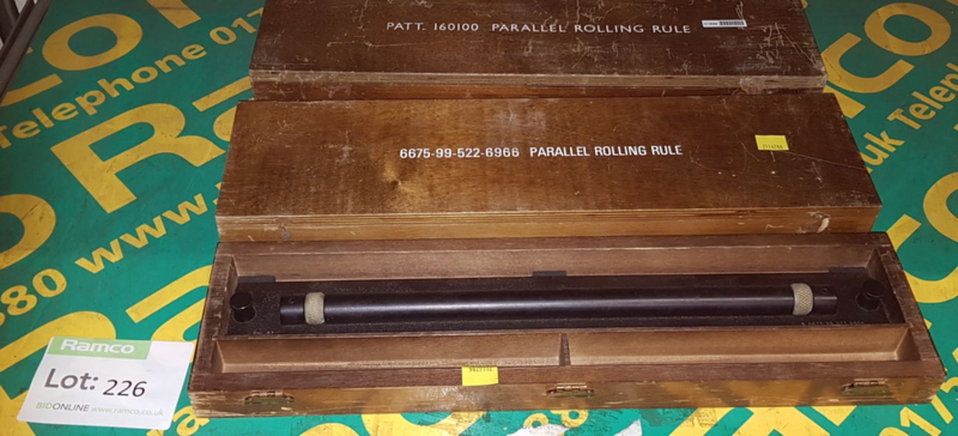 3x Parallel Rolling Rules NSN 6675-99-522-6966