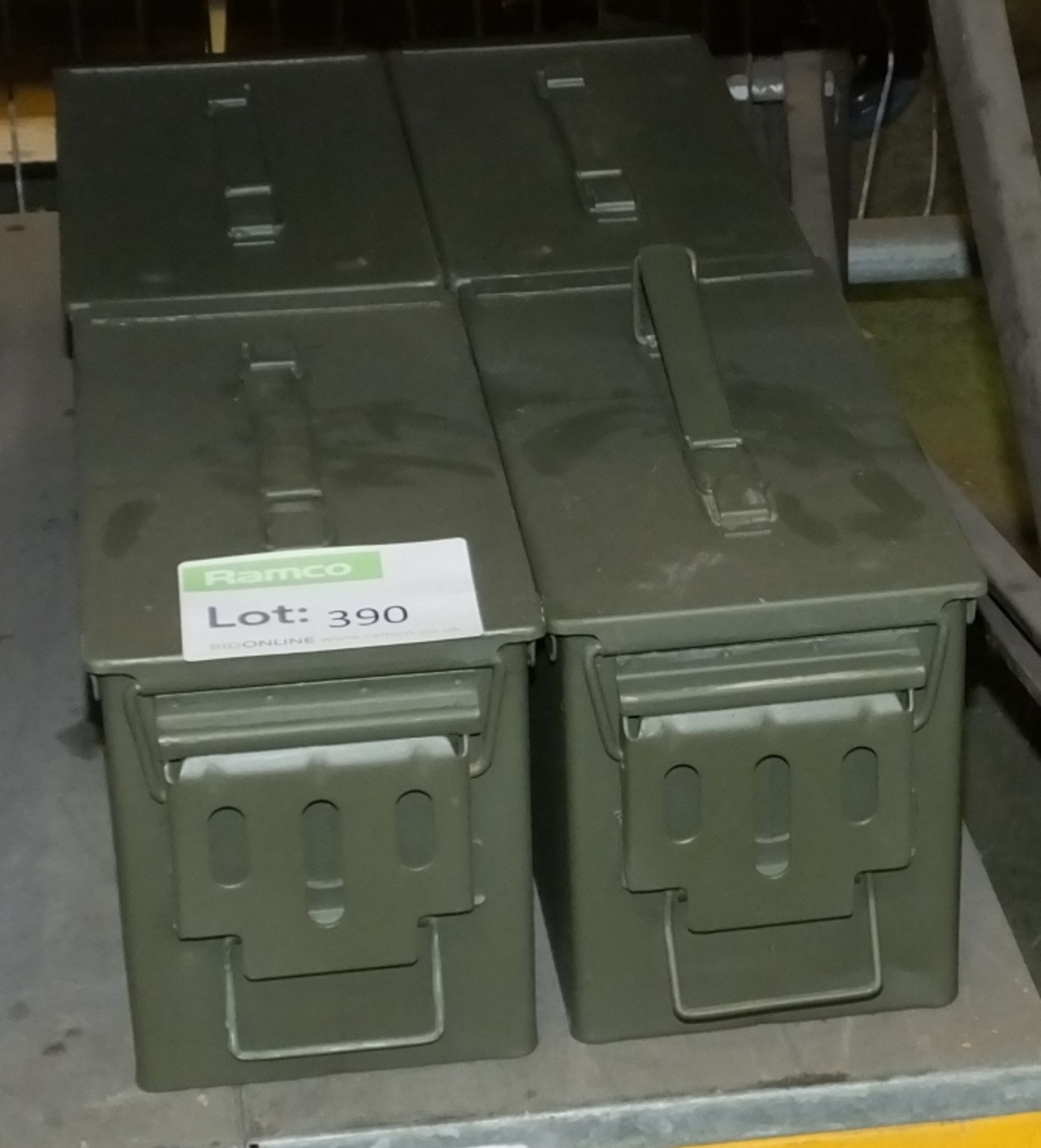 4x Ammunition Boxes Refurbished M2A1