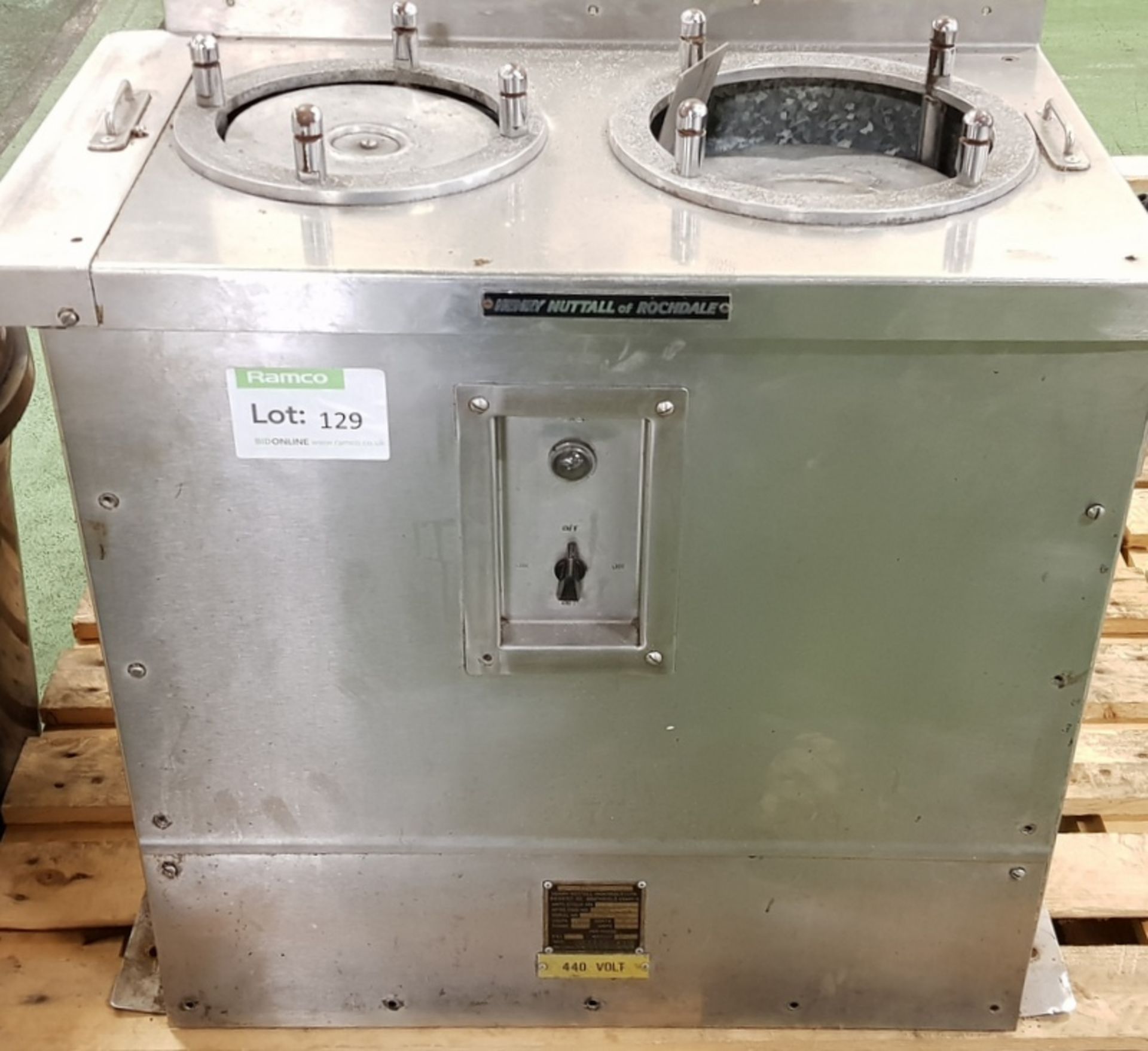 Henry Nuttall 440V Plate warmer