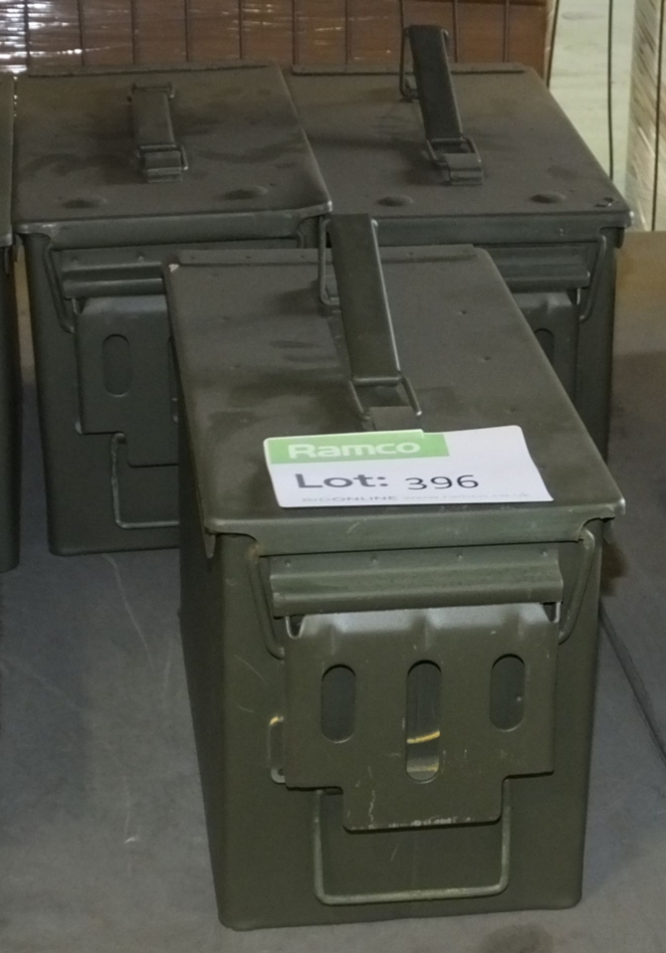 3x Ammunition Boxes Refurbished M2A1