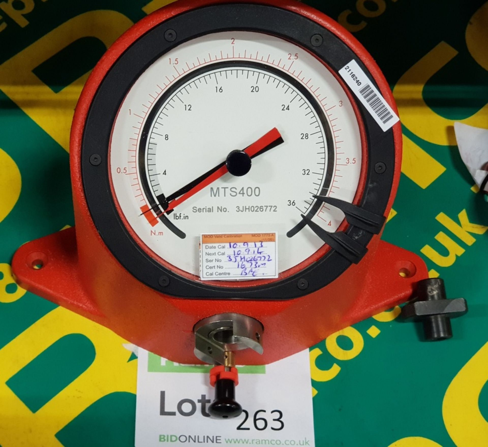 MTS 1200-Torque Checker