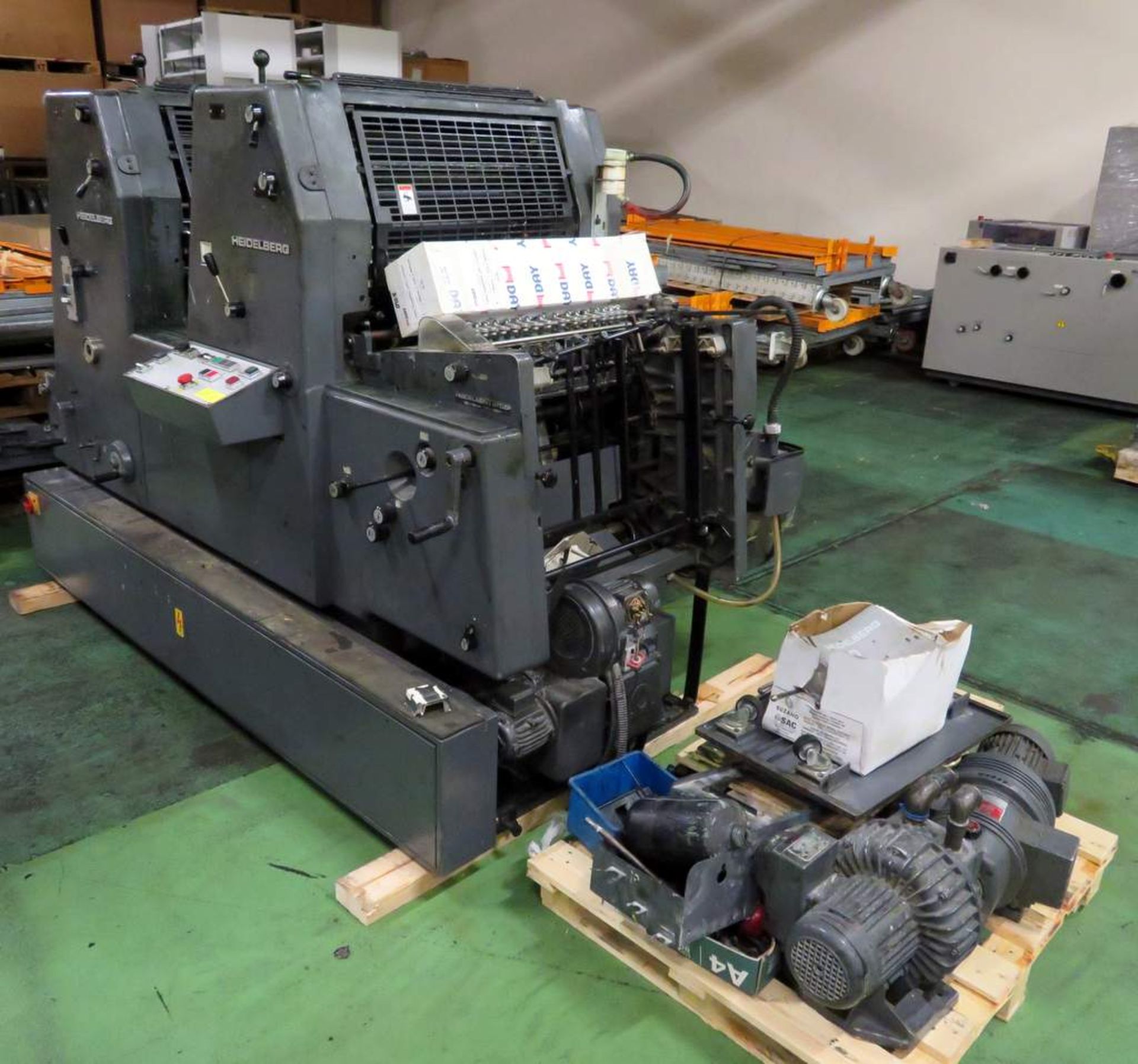 Heidelberg Model GTP ZP 52 Colour Press - Serial Number: 685555N