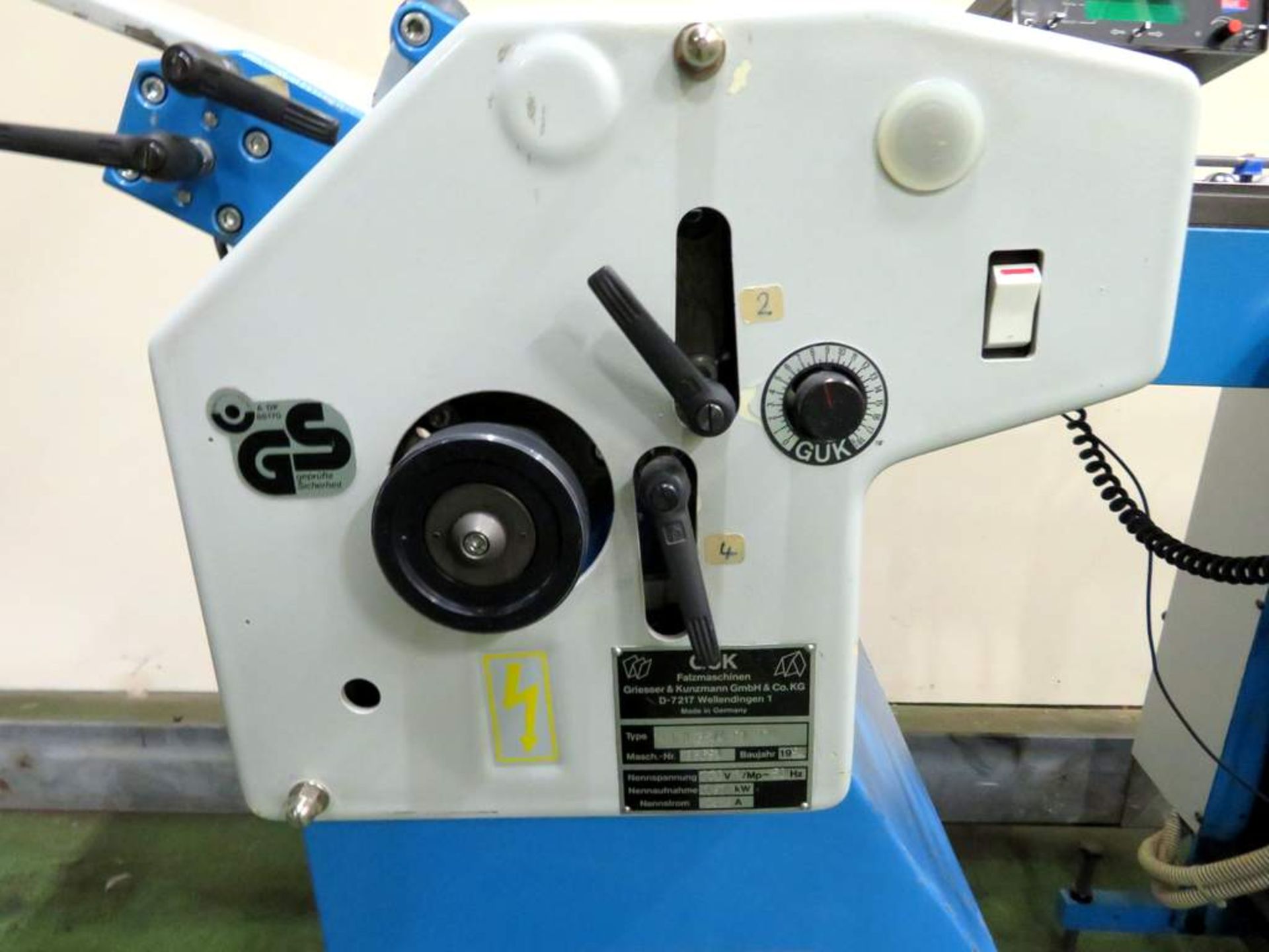 GUK Model FA 35/4R1 FN Folding Machine with High Capacity Feeder - Image 8 of 23