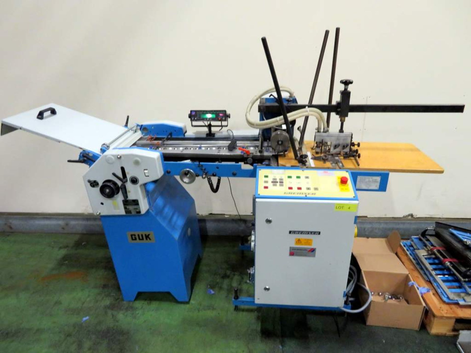 GUK Model FA 35/4R1 FN Folding Machine with High Capacity Feeder - Image 3 of 23