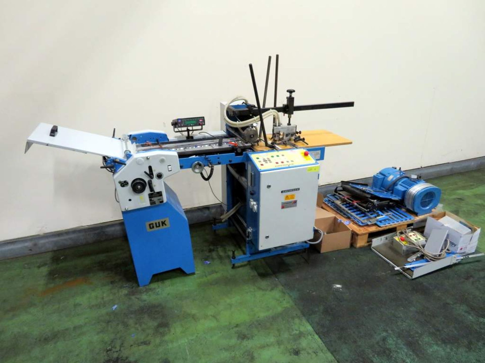 GUK Model FA 35/4R1 FN Folding Machine with High Capacity Feeder - Image 2 of 23