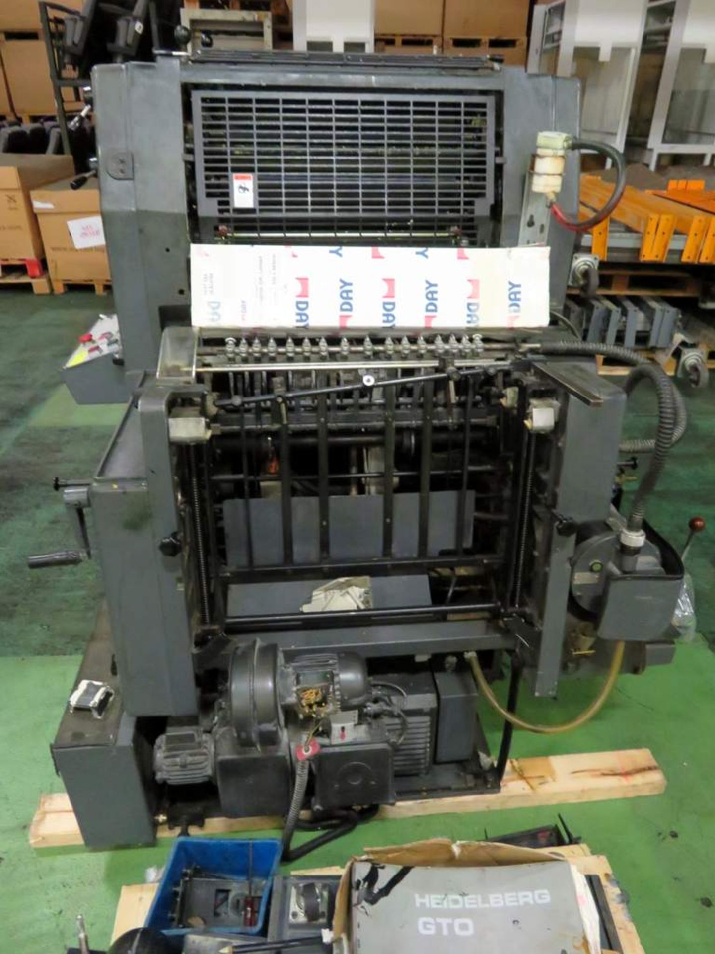 Heidelberg Model GTP ZP 52 Colour Press - Serial Number: 685555N - Image 3 of 20