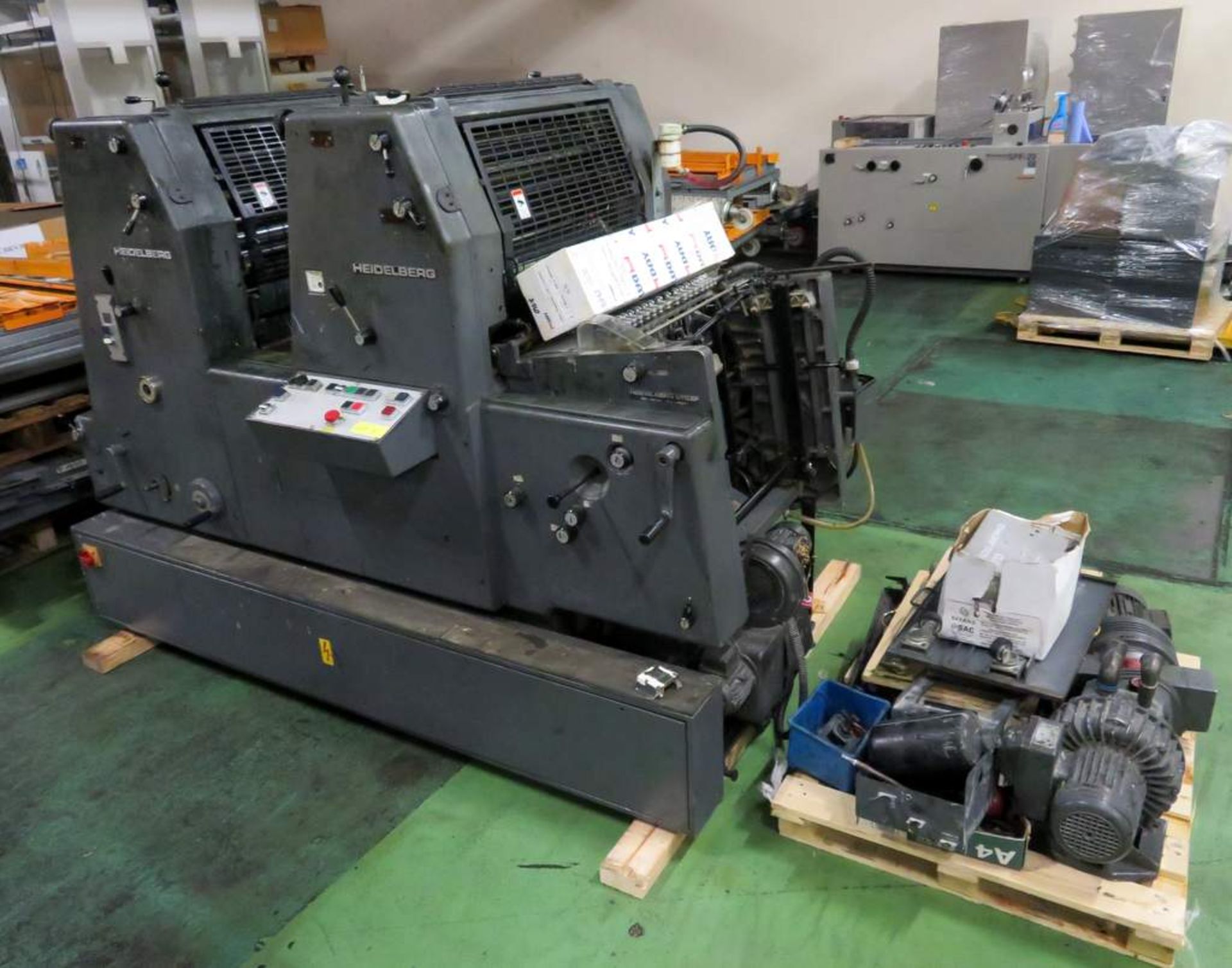 Heidelberg Model GTP ZP 52 Colour Press - Serial Number: 685555N - Bild 2 aus 20