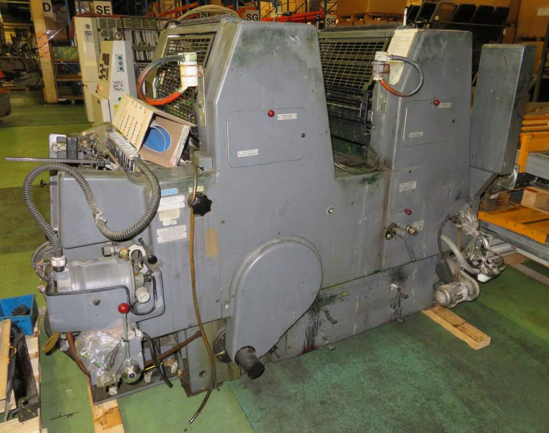 Heidelberg Model GTP ZP 52 Colour Press - Serial Number: 685555N - Bild 4 aus 20