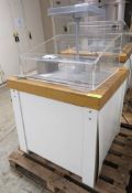 CP-INSP-Flatbed Chiller display unit - Dimensions: 86x86x125cm (LxDxH)