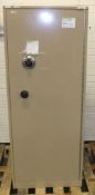 Combination lockable cabinet - 620x755x1525 - combination unknown