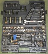 Halfords - Ratchet & Socket set in carry case