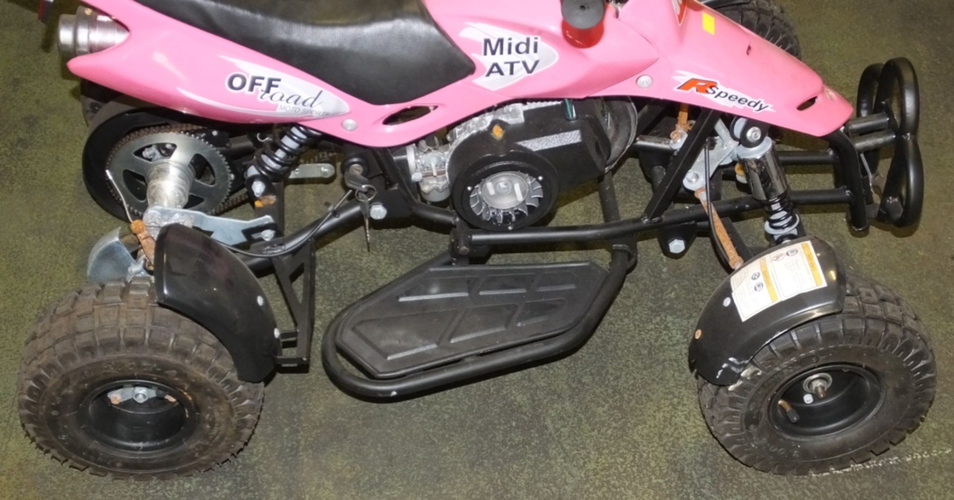 Midi ATV-R 2 Stroke Mini Quad - pull cord in missing - Image 2 of 4