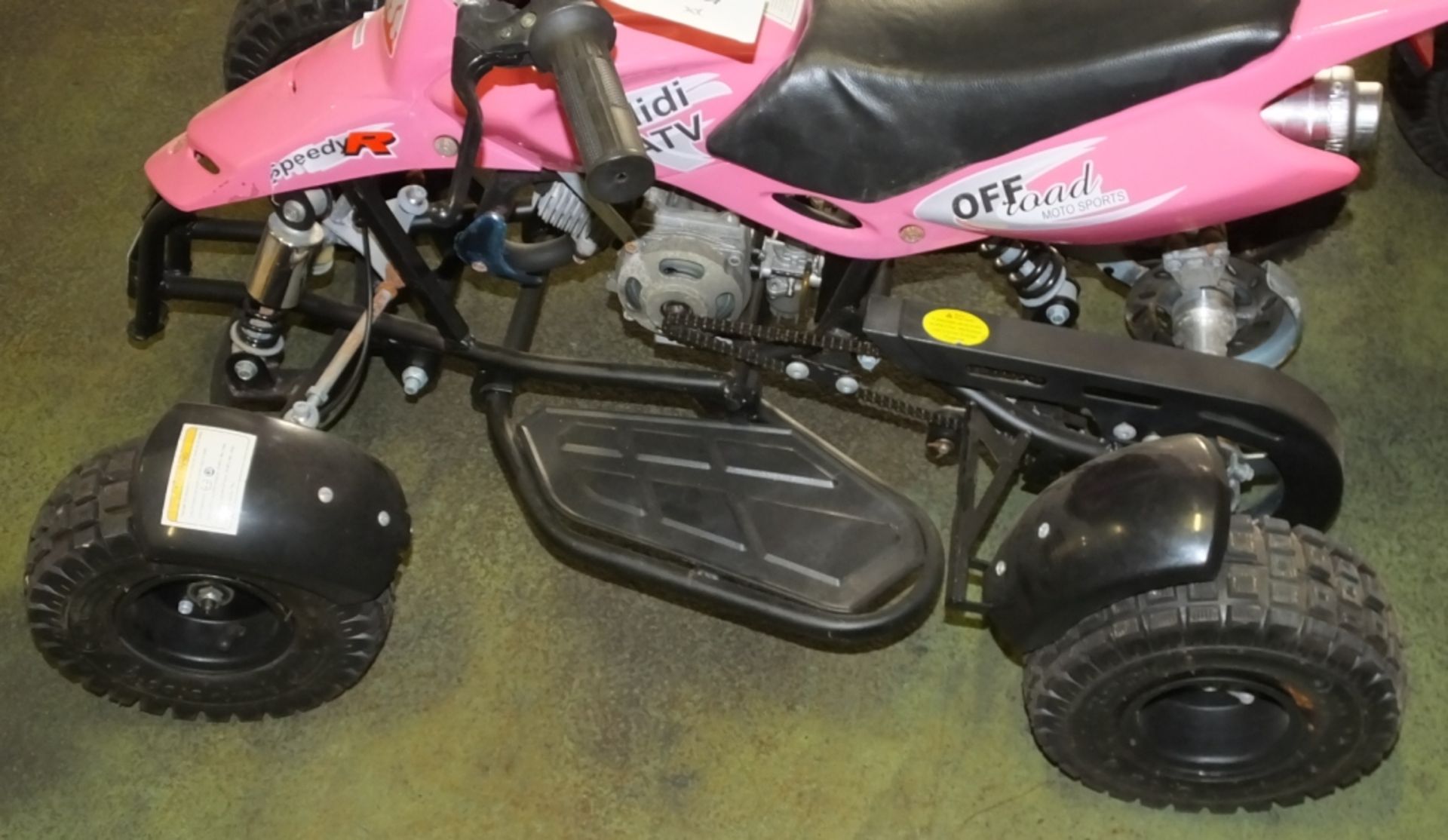 Midi ATV-R 2 Stroke Mini Quad - pull cord in missing - Image 5 of 7