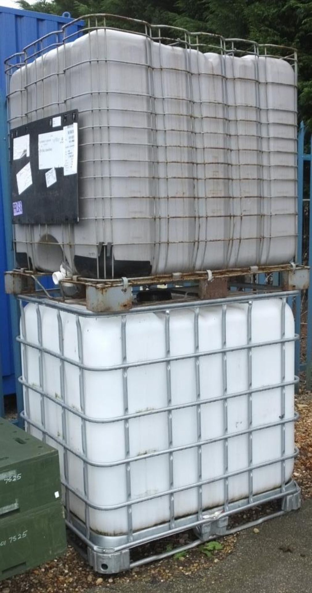 2x Empty IBC 1000ltr Containers Size 4ft x 3ft x 4ft10in