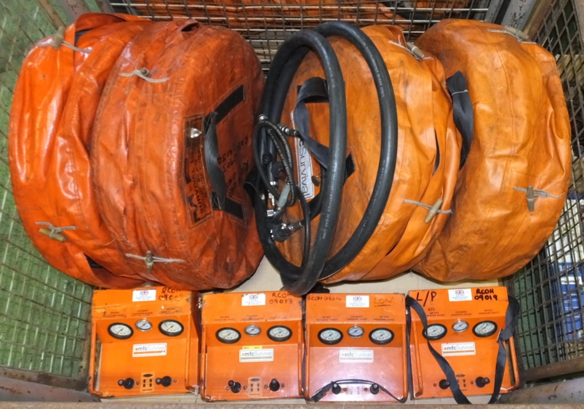 MFC Air Bag Set - Air bags, Hose assemblies, control panels