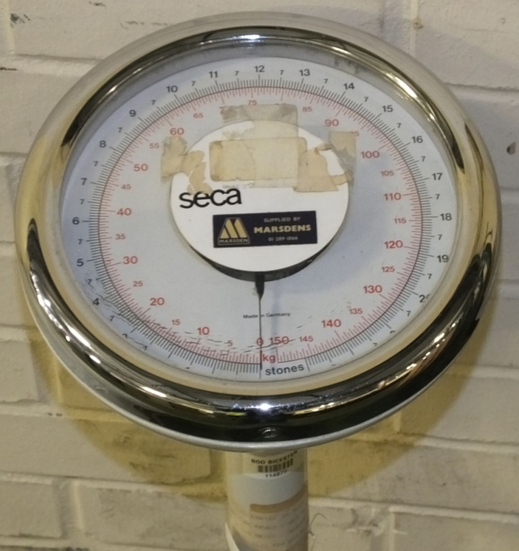 Seca platform scales - 150kg - Image 2 of 3