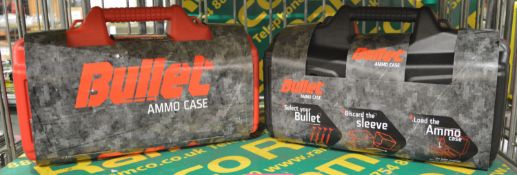 2x Bullet Ammo Tool boxes