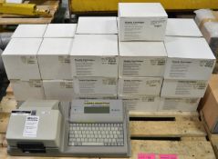 Brady Labelizer Plus Industrial Labelling Machine, 21x Boxes of Cartridges.