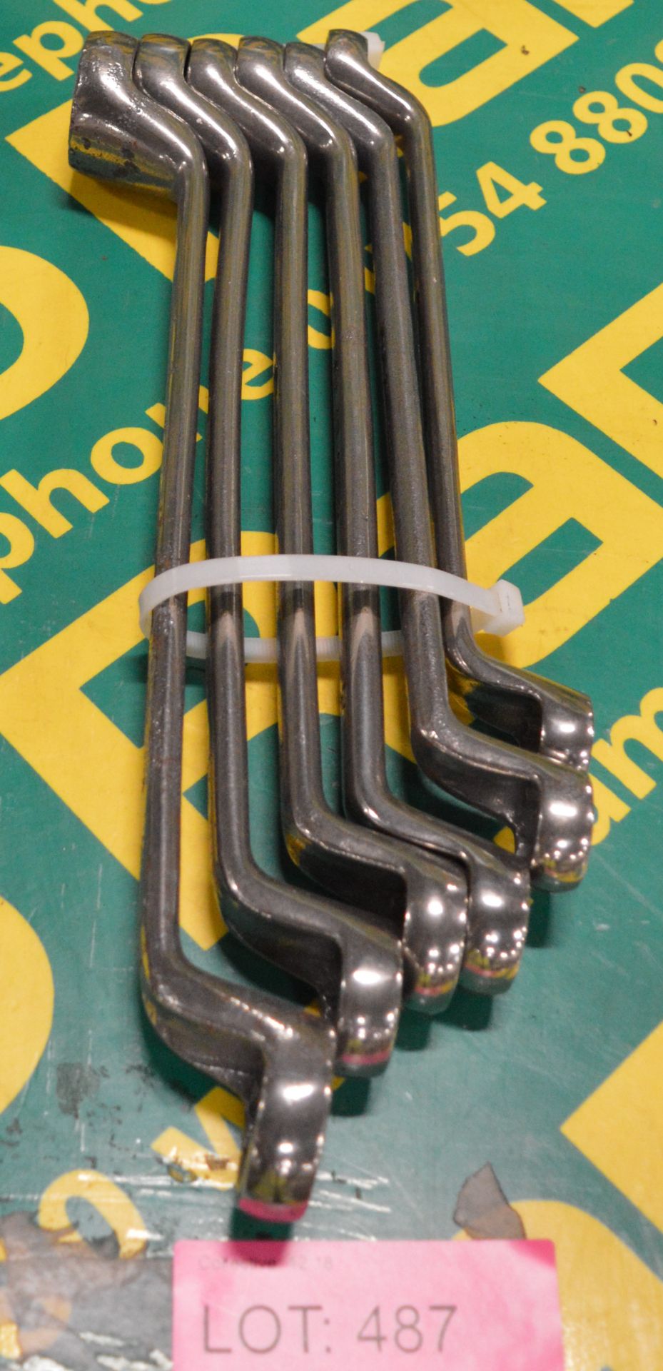 6x Ring Spanners 22 - 32mm.