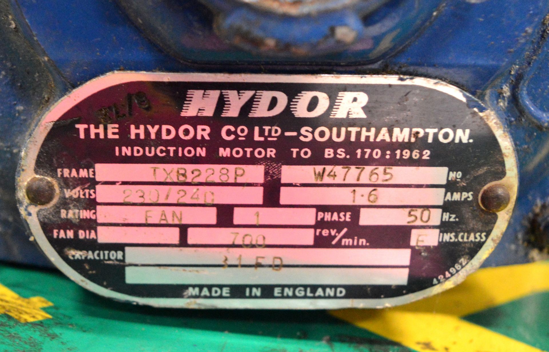 Hydor 240V Motor 1.6A. - Image 2 of 3