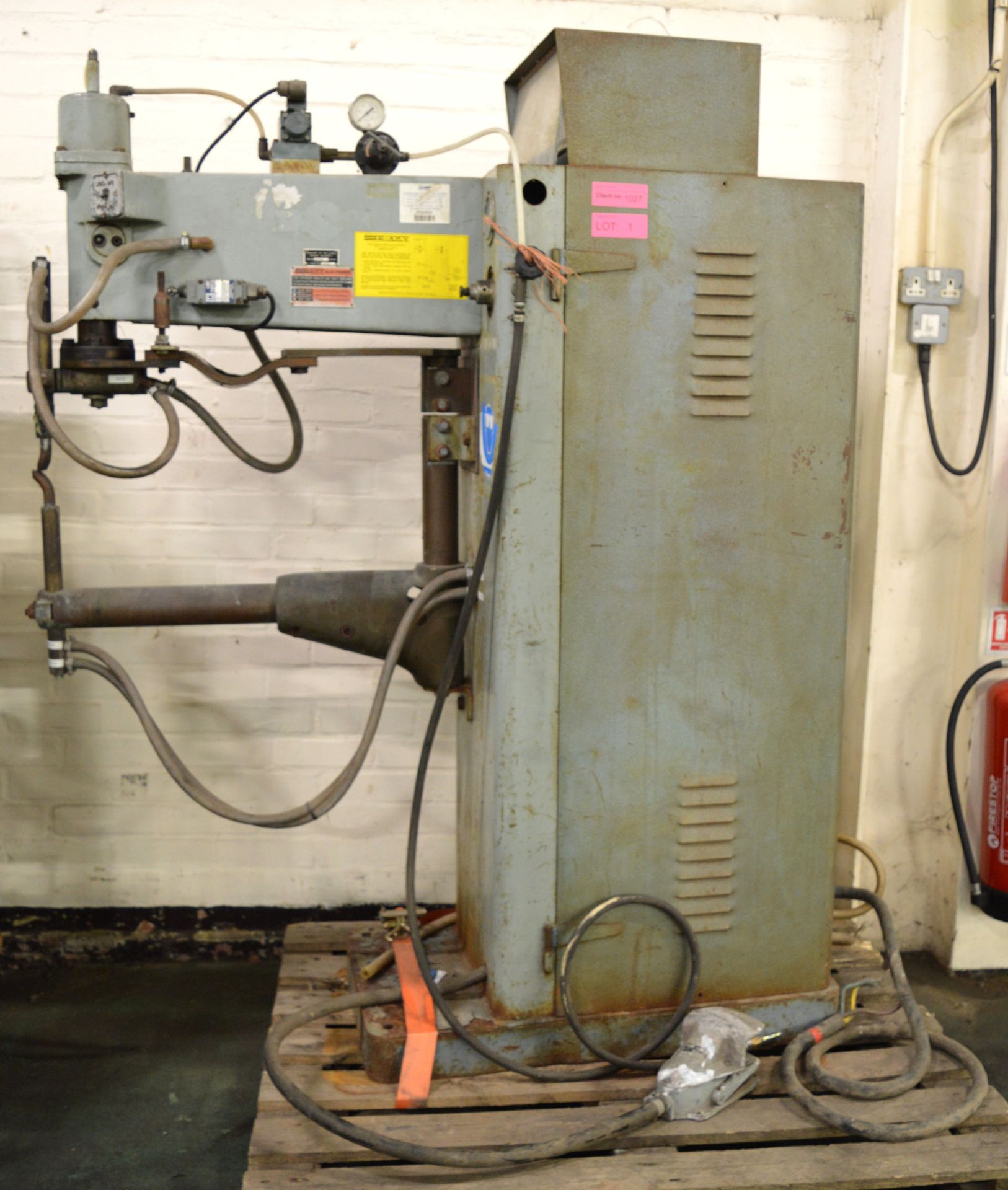 Sciaky Floor Standing Electric Spot Welder