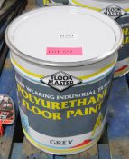 20ltr Floor Master Polyurethane Floor Paint - Grey.