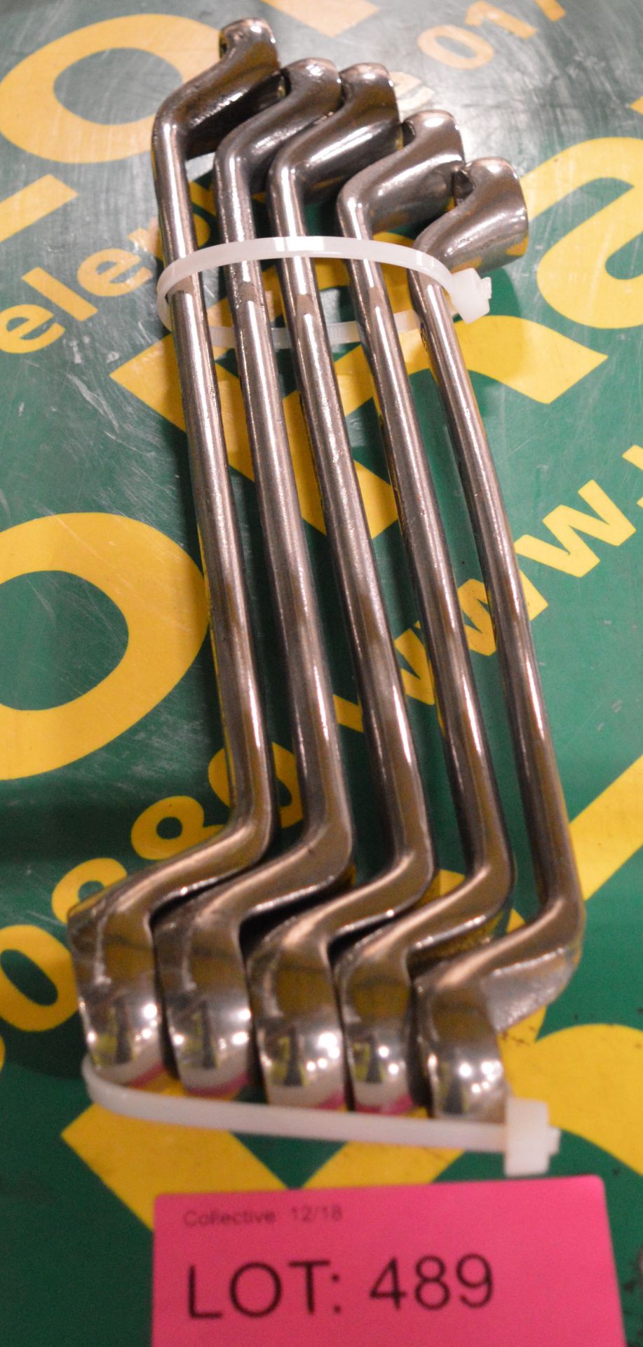 5x Ring Spanners 22 - 28mm.