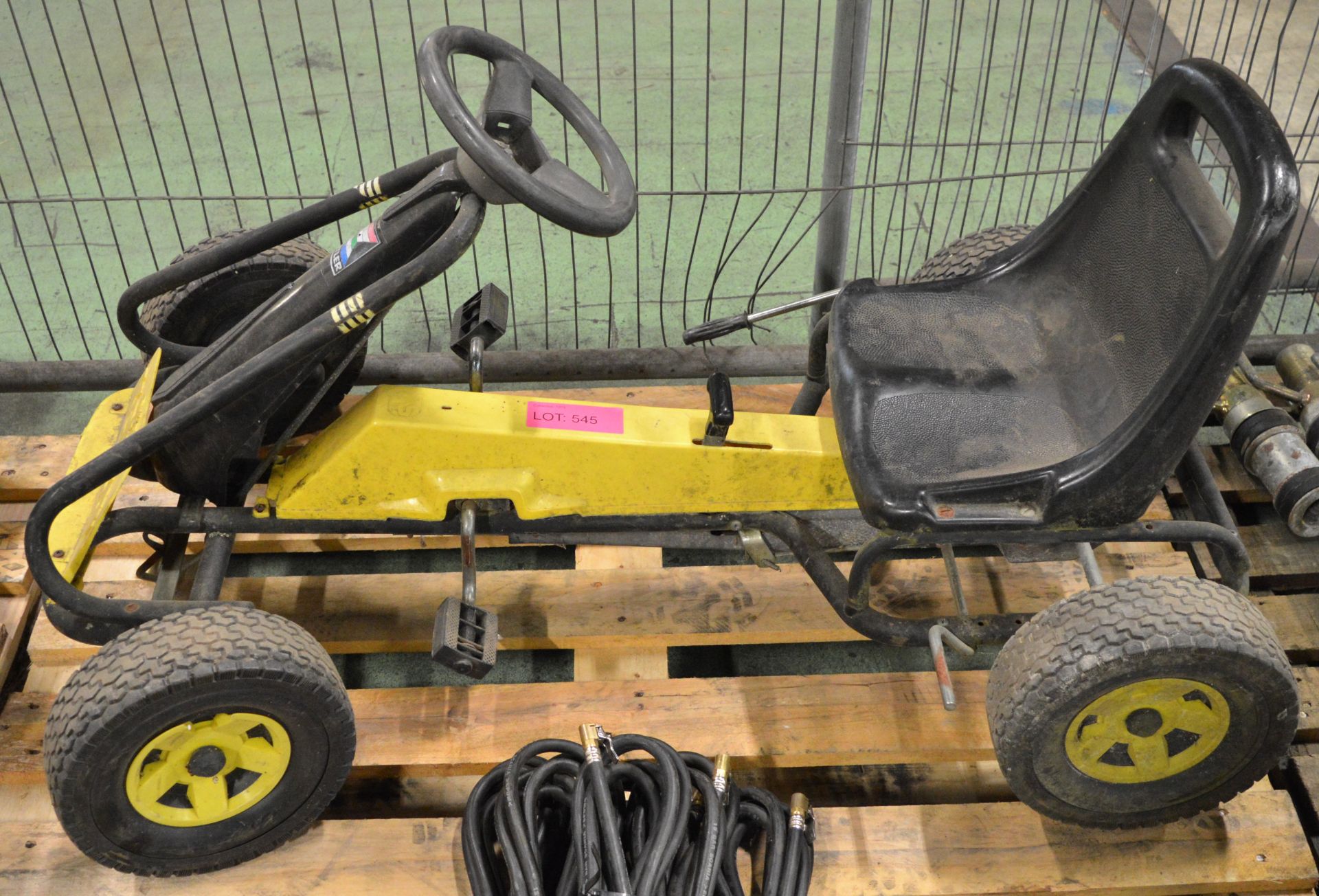 Child's Pedal Driven Go-Kart.