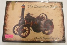 Tin Sign 700 x 500 - The Devonshire Engine