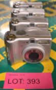 4x Canon PowerShot A520 Digital Cameras - Tested & Working.