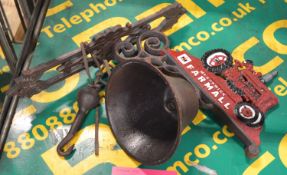 Cast Iron Bell - McCormick Farmall.