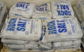 20x Bags Rock Salt - 400kg in Total.