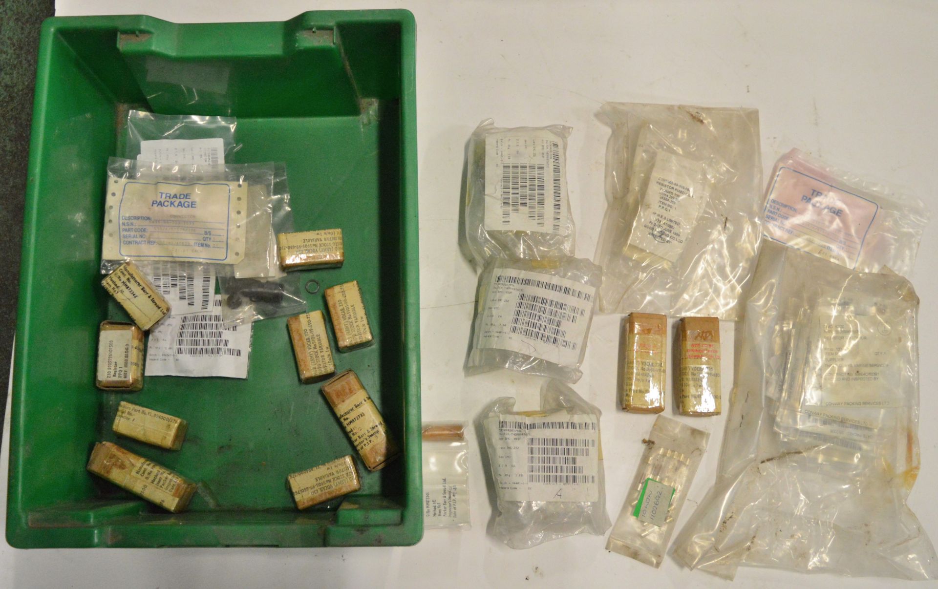 Assorted Electrical Components - Resistors, Fuses, Thermostats. - Image 2 of 2