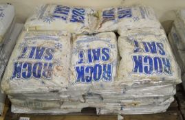 20x Bags Rock Salt - 400kg in Total.