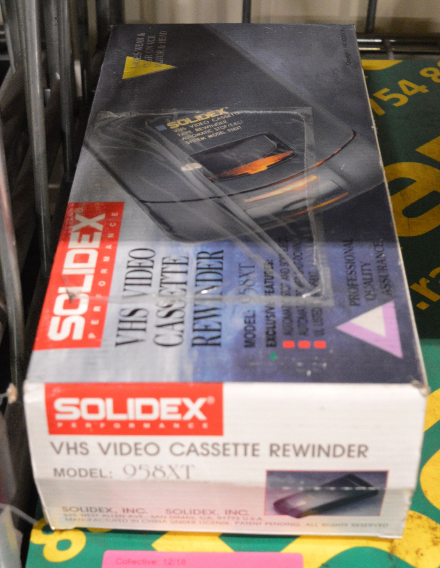 Soldex VHS Cassette Rewinder.