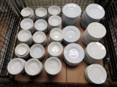 Various Churchill porcelain bowls, side plates & dishes