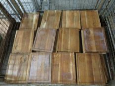 Restaurant chopping board style serving boards - approximately 90