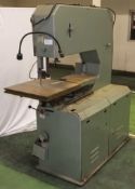 Hartle Midsaw "Minor Deepthroat" Tool Room Bandsaw - £20 Loading Charge Applied to this lo