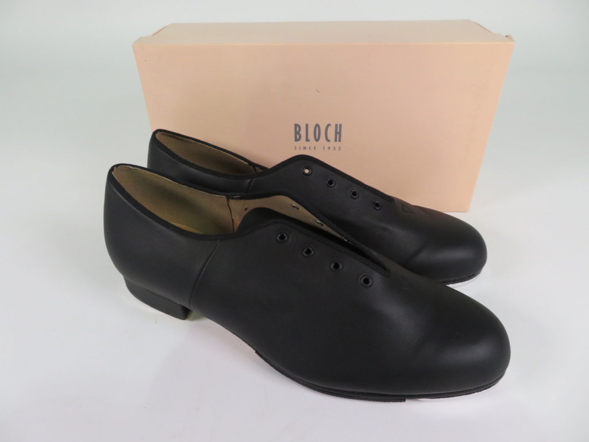 14 X PAIRS OF BLOCH MENS TAP SHOES; SO301M; BLACK; SIZE 11; BOXED