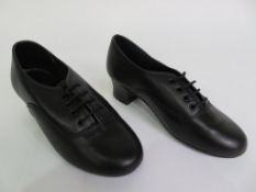 23 X PAIRS OF OXFORD LACE UP DANCE SHOES; BLACK; SIZE L1