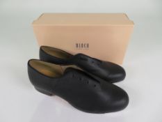 9 X PAIRS OF BLOCH MENS TAP SHOES; SO301M; BLACK; SIZE 11; BOXED