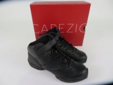 3 X PAIRS OF CAPEZIO DANSNEAKERS; DS01; BLACK; SIZE 9 X 2, SIZE 5 X 1; BOXED