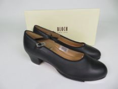 6 X PAIRS OF BLOCH SHOW-TAPPER WOMENS TAP SHOES; SO323L; BLACK; SIZE 9; BOXED