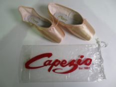 20 X PAIRS OF CAPEZIO CONTEMPORA POINTE SHOES; U176; PINK; SIZE 4.5D