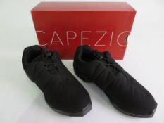 3 X PAIRS OF CAPEZIO TOGGLE SNEAKERS; DS10A; BLACK; SIZE 11; BOXED